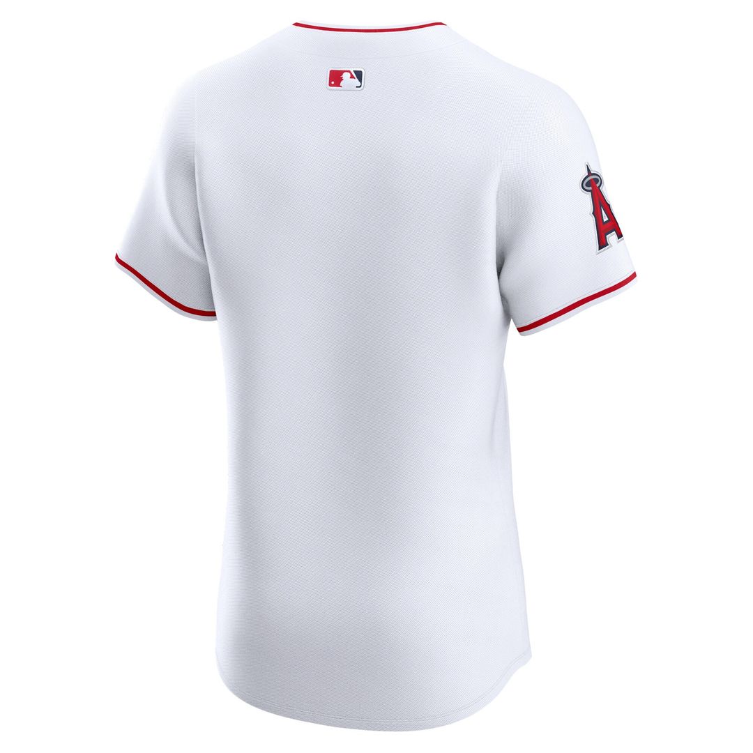 Los Angeles Angels Nike Home Elite Jersey - White Official MLB Team Apparel Baseball Fan Gear