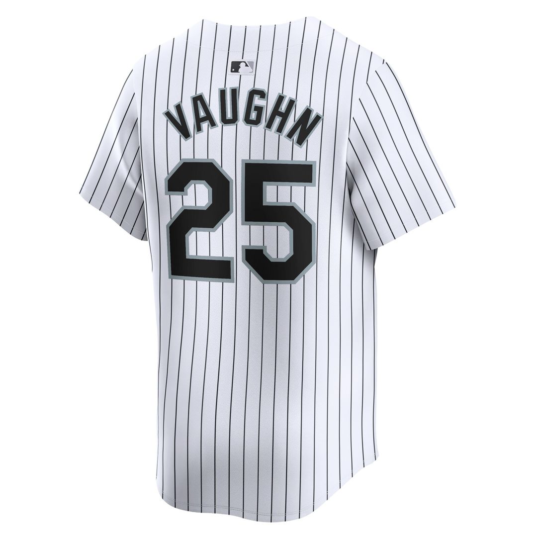 Andrew Vaughn Chicago White Sox Nike Home Limited Player Jersey - White Official MLB Team Apparel Baseball Fan Gear