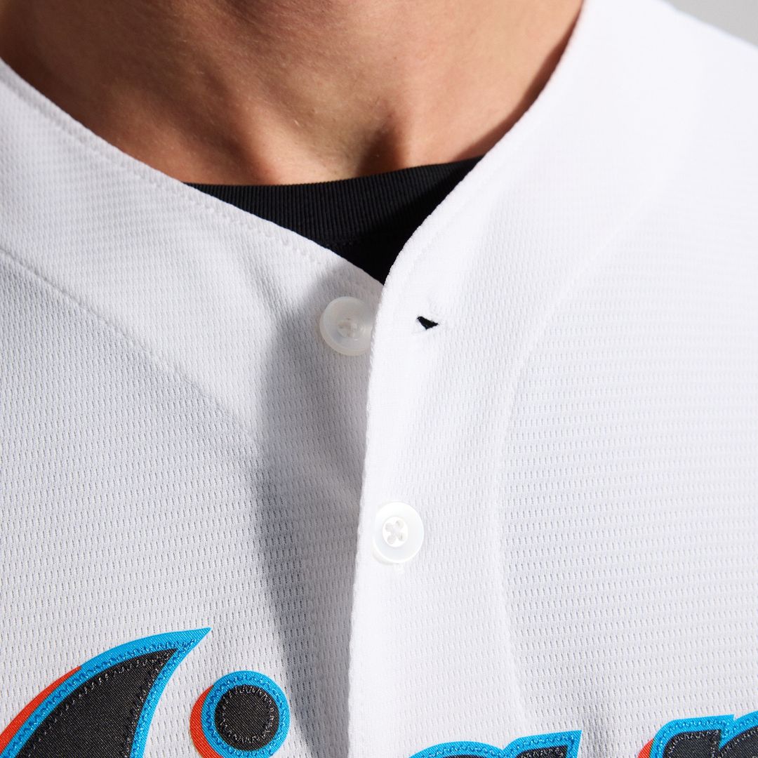 Miami Marlins Nike Home Replica Team Jersey - White Official MLB Team Apparel Baseball Fan Gear