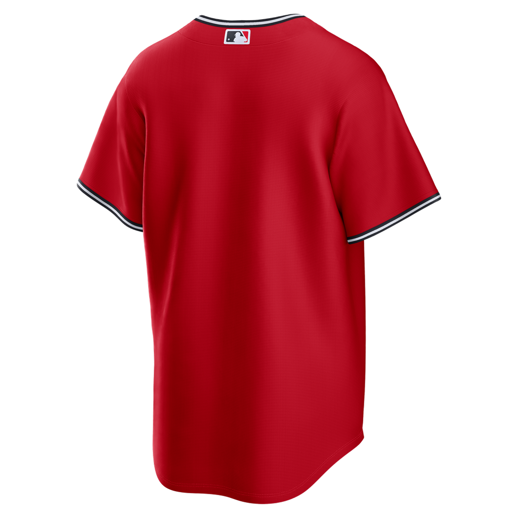Cleveland Guardians Nike Alternate Replica Jersey - Red Official MLB Team Apparel Baseball Fan Gear