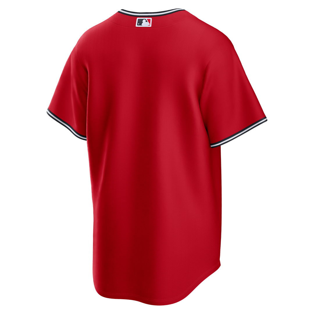 Cleveland Guardians Nike Alternate Replica Jersey - Red Official MLB Team Apparel Baseball Fan Gear