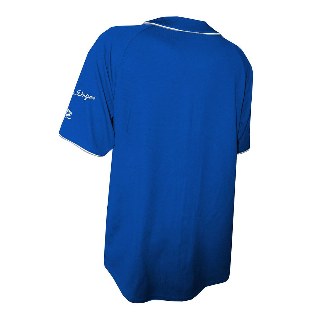 Los Angeles Dodgers Stitches Team Color Full-Button Fashion Jersey - Royal Official MLB Team Apparel Baseball Fan Gear