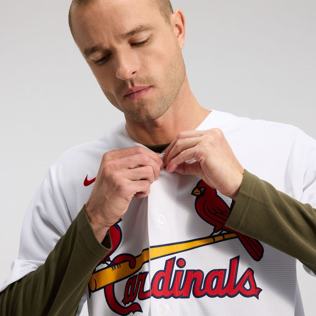 Masyn Winn St. Louis Cardinals Nike Home Replica Jersey - White Official MLB Team Apparel Baseball Fan Gear