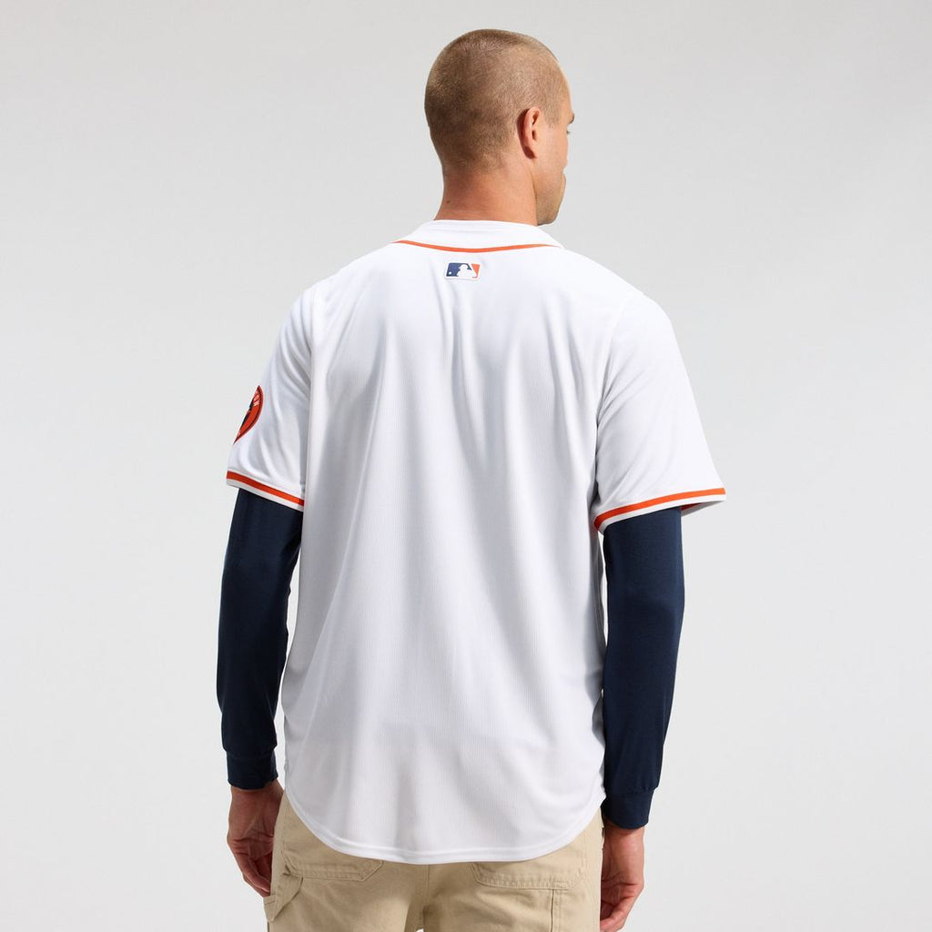 Houston Astros Nike Home Limited Jersey - White Official MLB Team Apparel Baseball Fan Gear