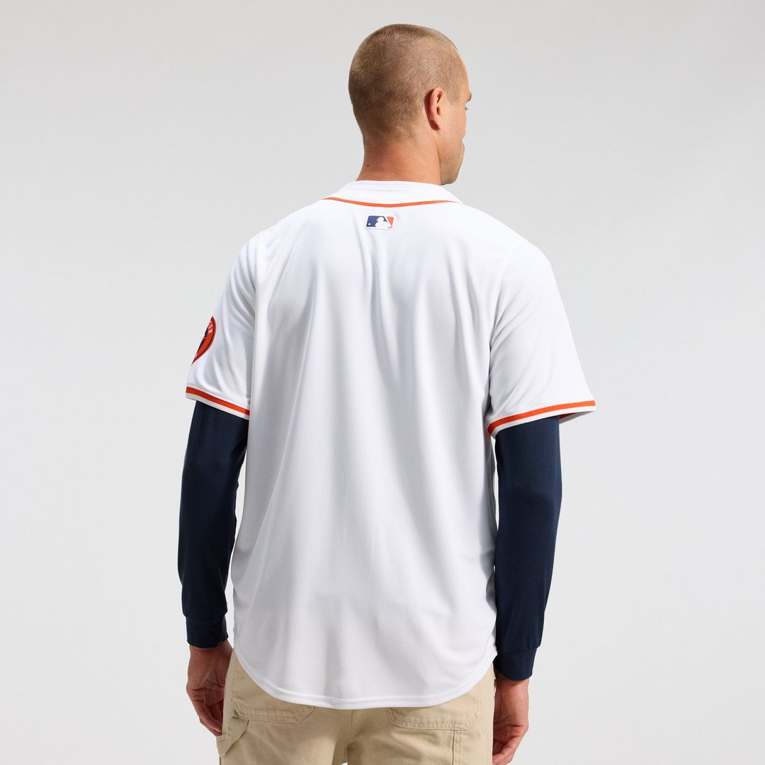 Houston Astros Nike Home Limited Jersey - White Official MLB Team Apparel Baseball Fan Gear