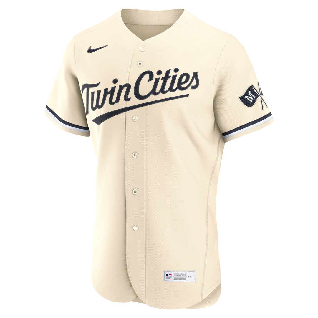 Minnesota Twins Nike Home Authentic Jersey - White Official MLB Team Apparel Baseball Fan Gear