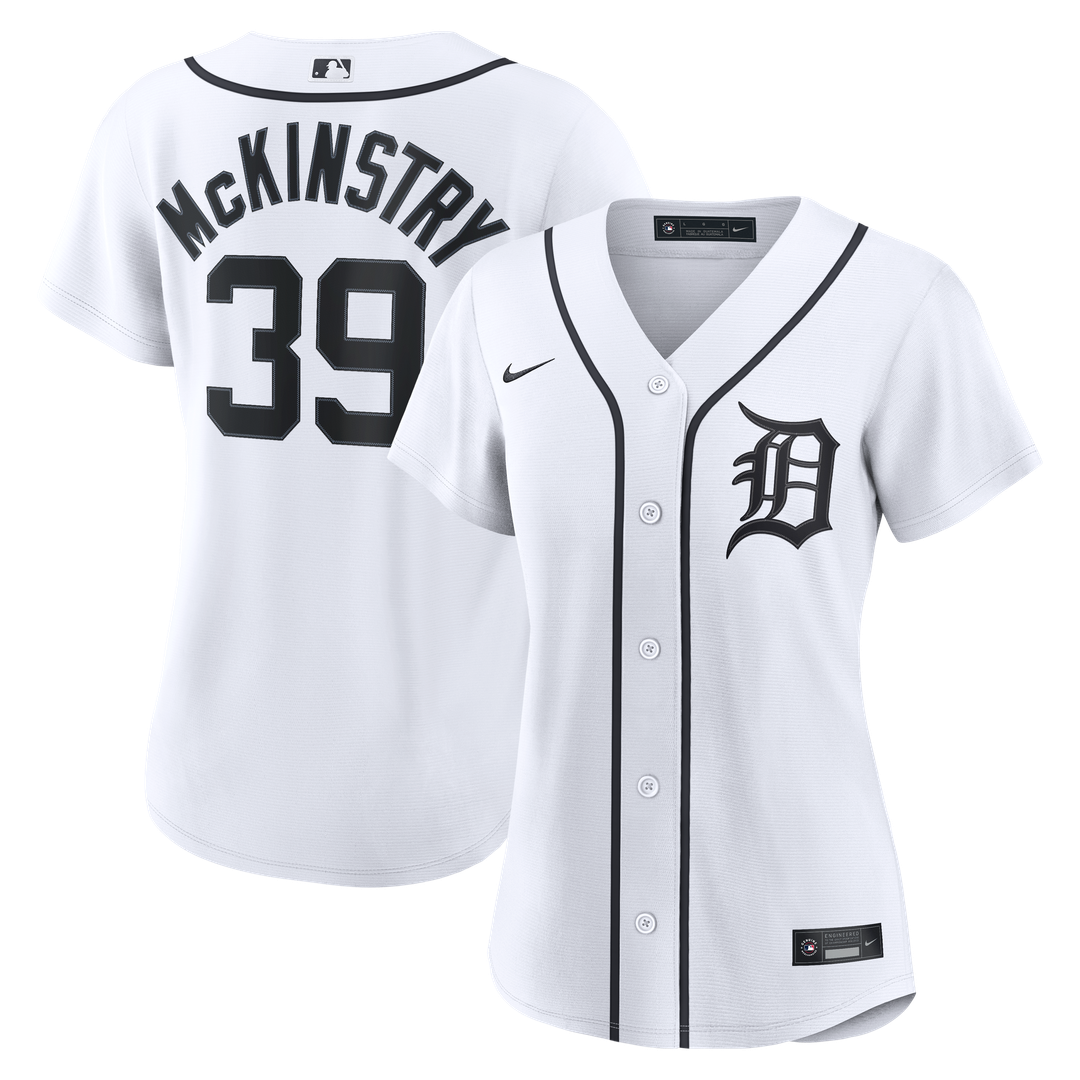 Zach McKinstry Detroit Tigers Nike Women's Home Replica Jersey - White Official MLB Team Apparel Baseball Fan Gear