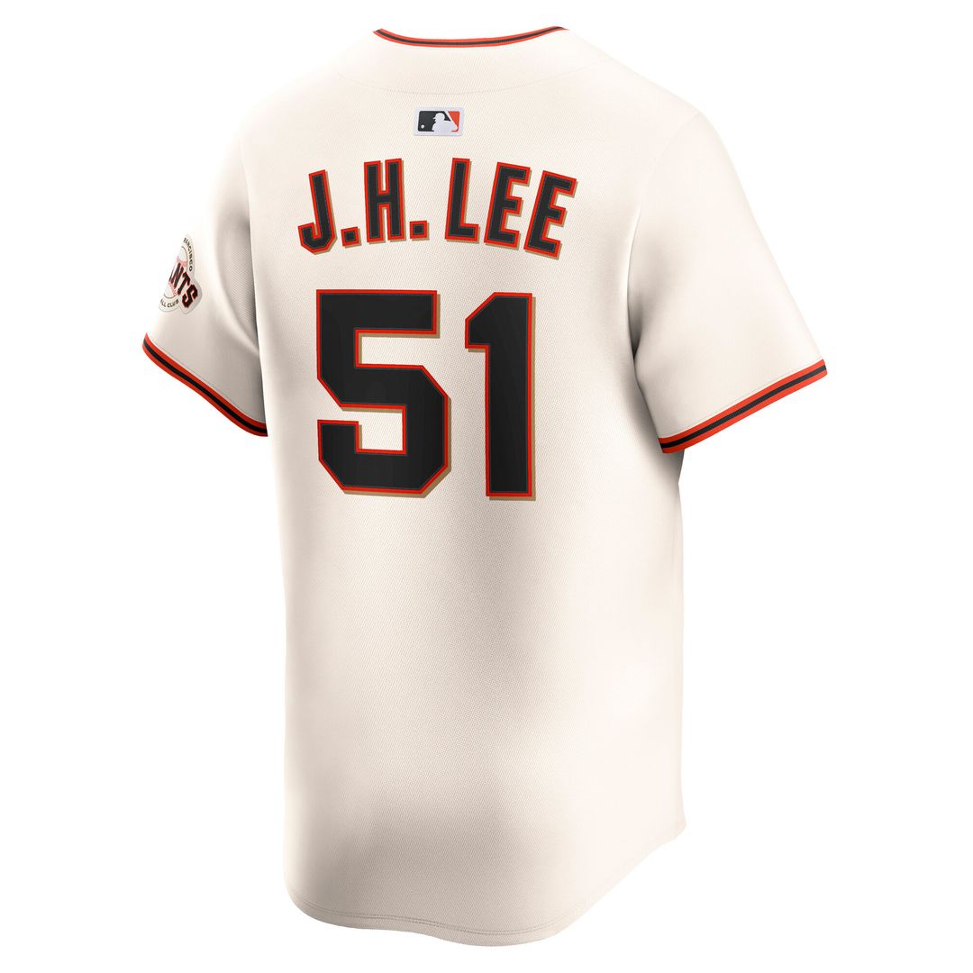 Jung Hoo Lee San Francisco Giants Nike Home Limited Player Jersey - Cream Official MLB Team Apparel Baseball Fan Gear