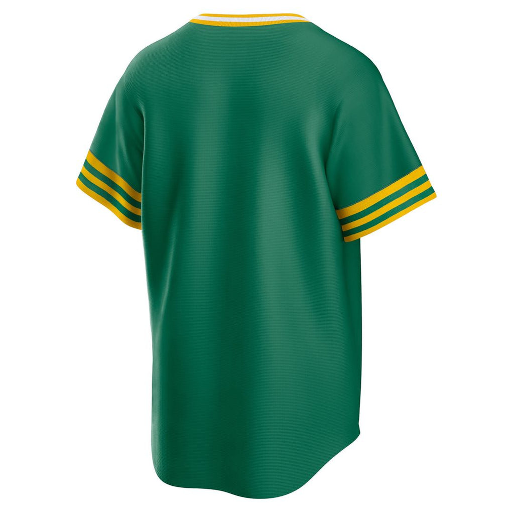 Athletics Nike Road Cooperstown Collection Team Jersey - Kelly Green Official MLB Team Apparel Baseball Fan Gear