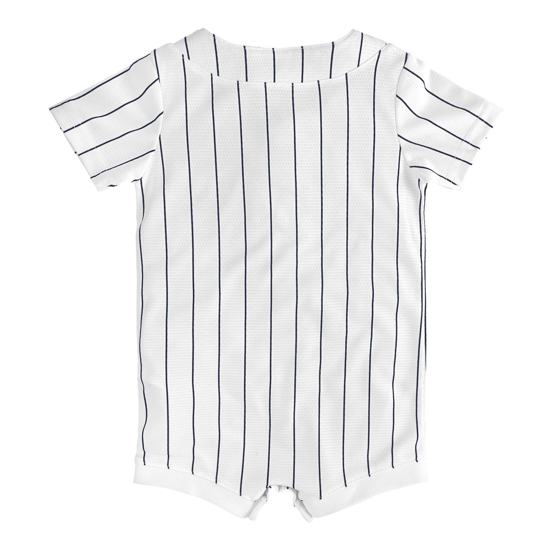 Milwaukee Brewers Nike Newborn & Infant Alternate Replica Romper Jersey - White Official MLB Team Apparel Baseball Fan Gear