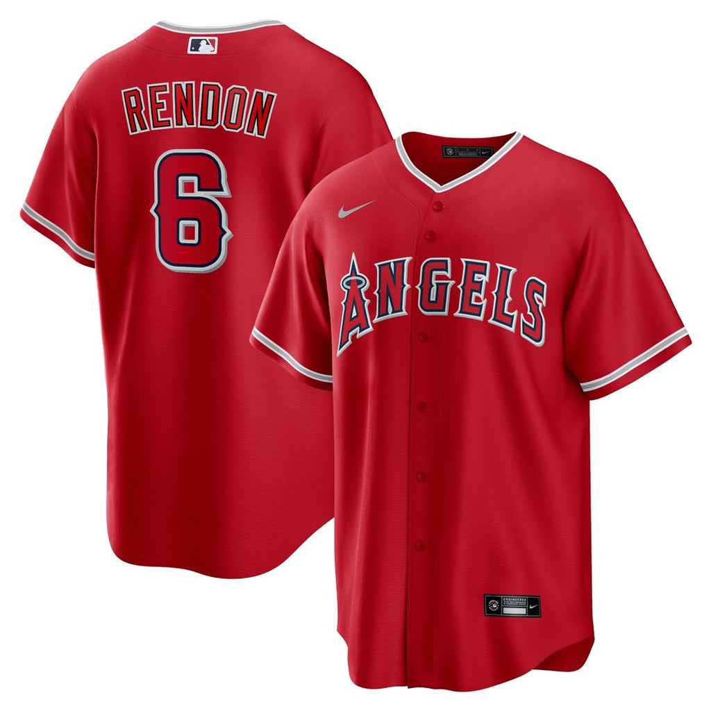 Anthony Rendon Los Angeles Angels Nike Alternate Replica Player Name Jersey - Red Official MLB Team Apparel Baseball Fan Gear