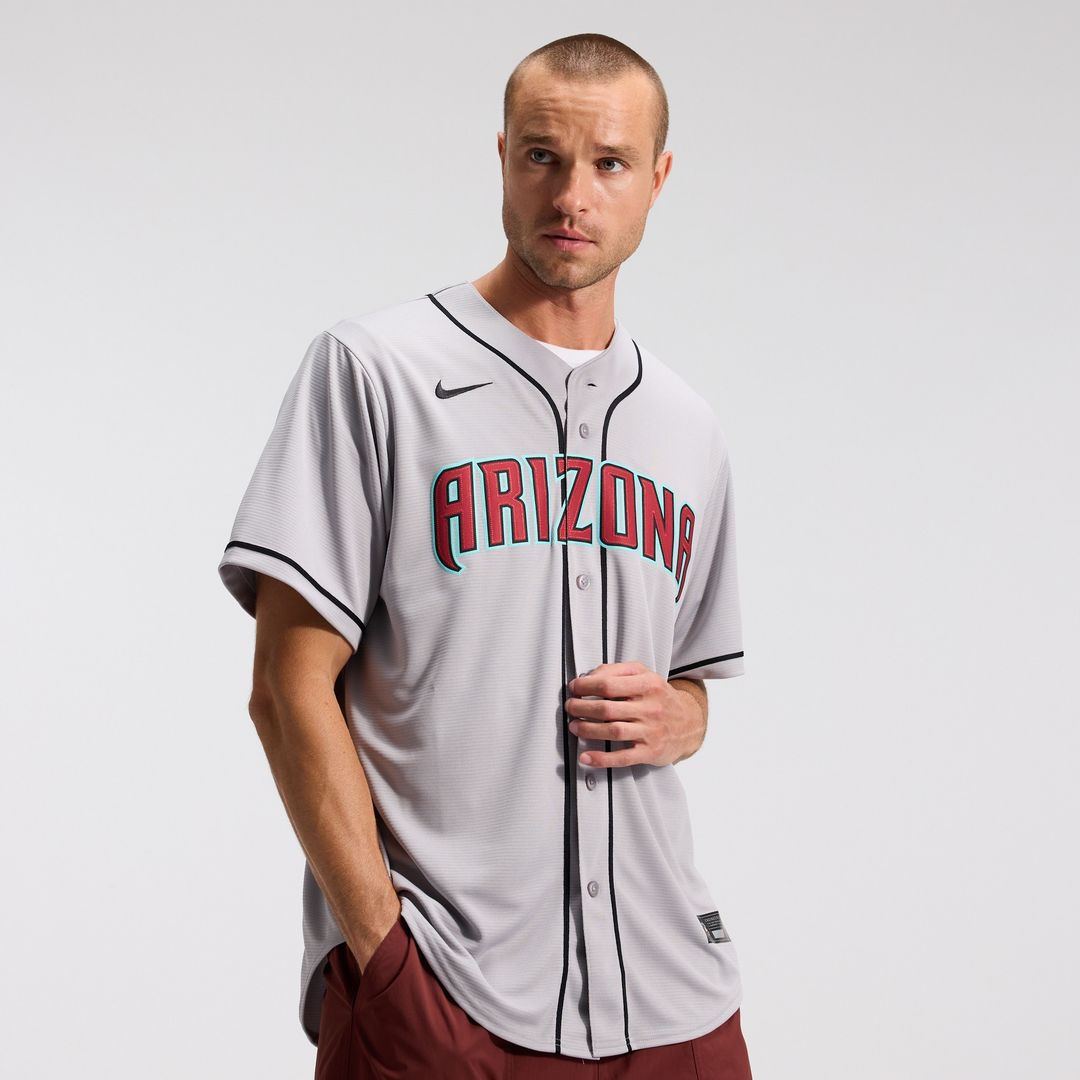 Corbin Carroll Arizona Diamondbacks Nike Alternate 2 Replica Jersey - Crimson Official MLB Team Apparel Baseball Fan Gear