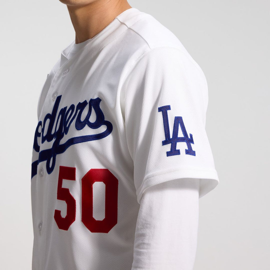 Mookie Betts Los Angeles Dodgers Nike Home Authentic Jersey - White Official MLB Team Apparel Baseball Fan Gear