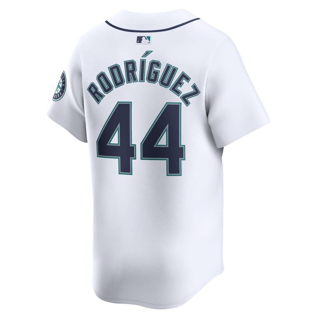 Julio Rodríguez Seattle Mariners Nike Home Limited Player Jersey - White Official MLB Team Apparel Baseball Fan Gear