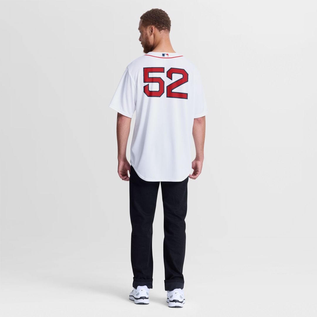 Wilyer Abreu Boston Red Sox Nike Home Replica Jersey - White Official MLB Team Apparel Baseball Fan Gear