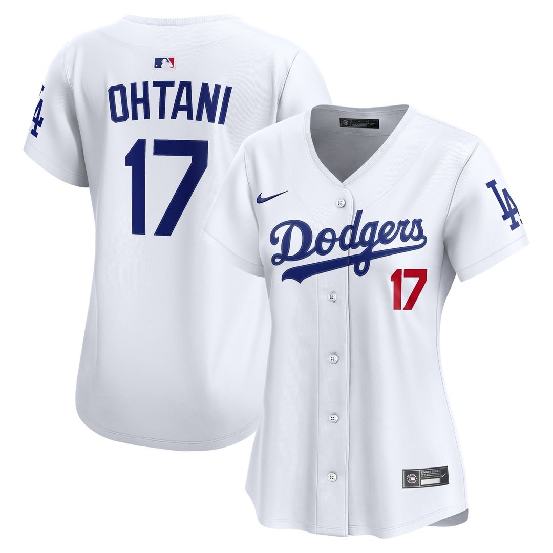 Shohei Ohtani Los Angeles Dodgers Nike Women's Home Limited Player Jersey - White Official MLB Team Apparel Baseball Fan Gear