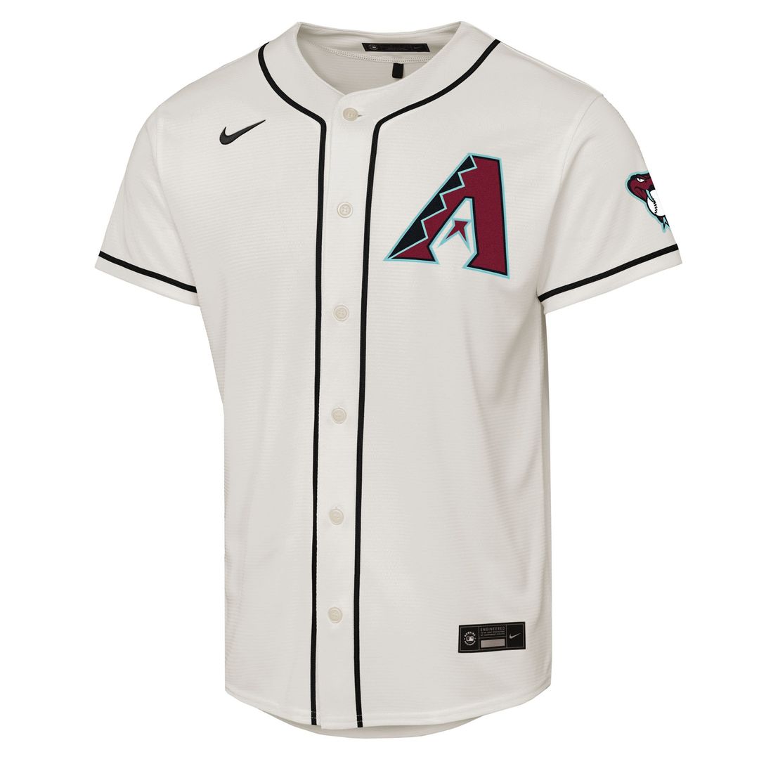 Arizona Diamondbacks Nike Youth Home Stadium Jersey - Cream Official MLB Team Apparel Baseball Fan Gear