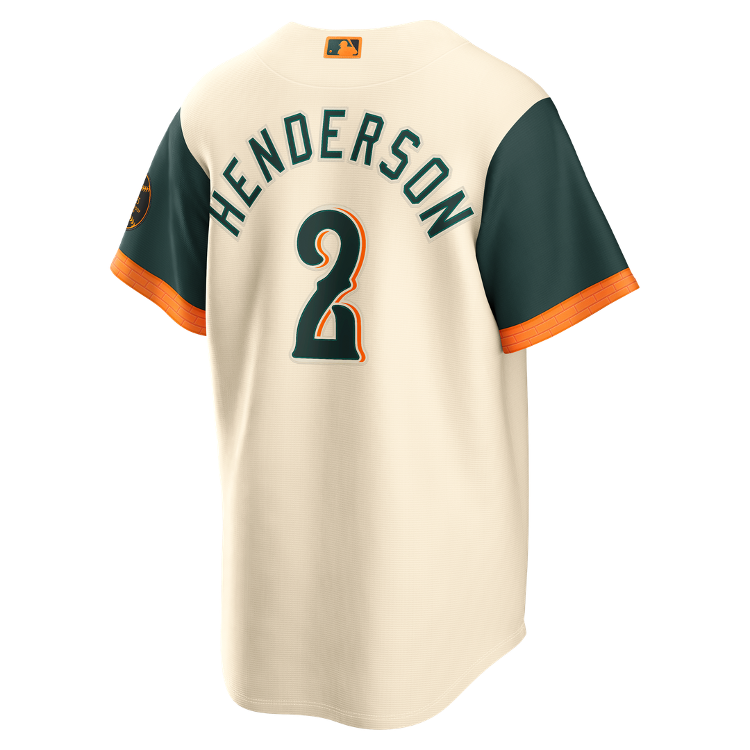 Gunnar Henderson Baltimore Orioles Nike 2026 City Connect Stadium Jersey - Cream Official MLB Team Apparel Baseball Fan Gear