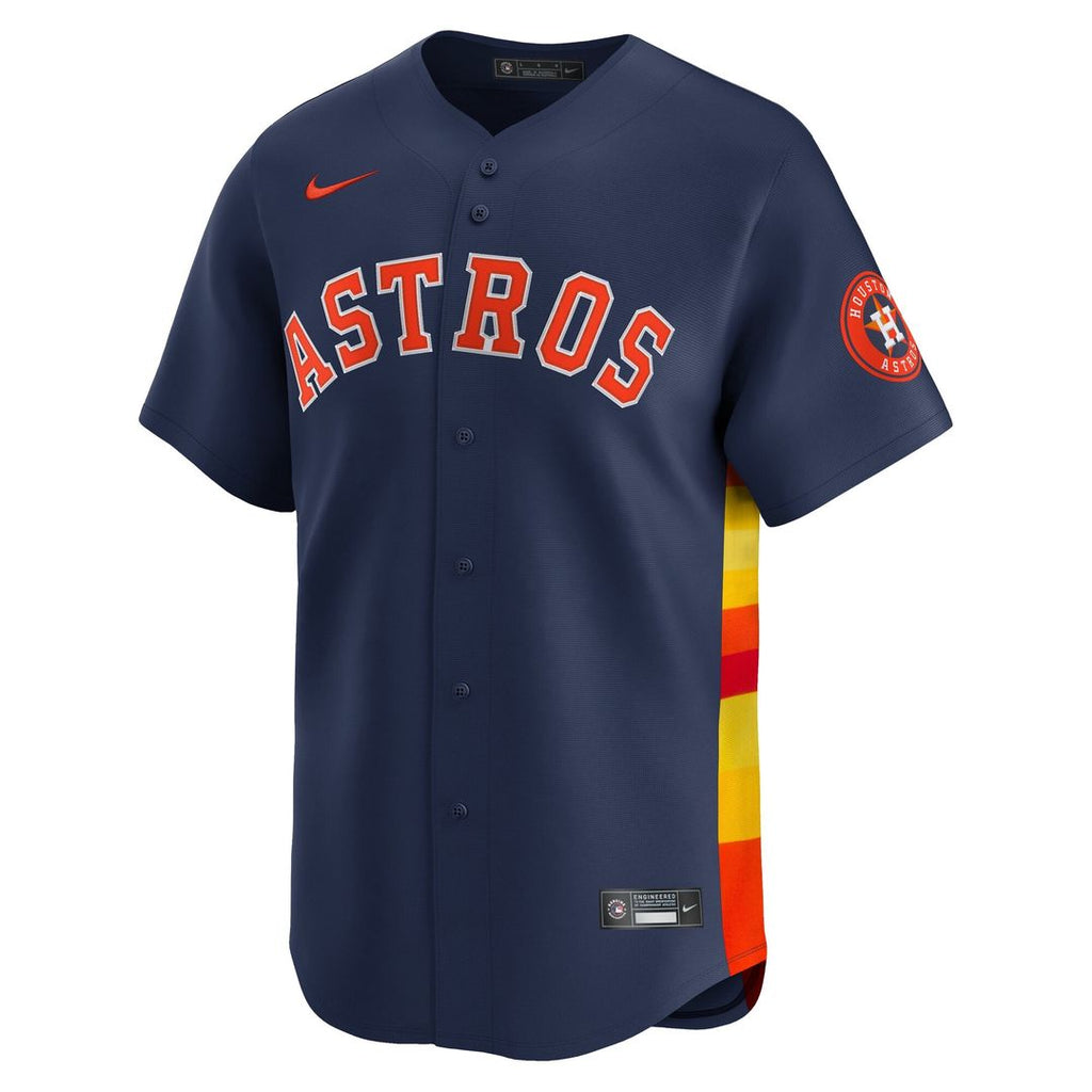 Jose Altuve Houston Astros Nike Alternate Limited Player Jersey - Navy Official MLB Team Apparel Baseball Fan Gear