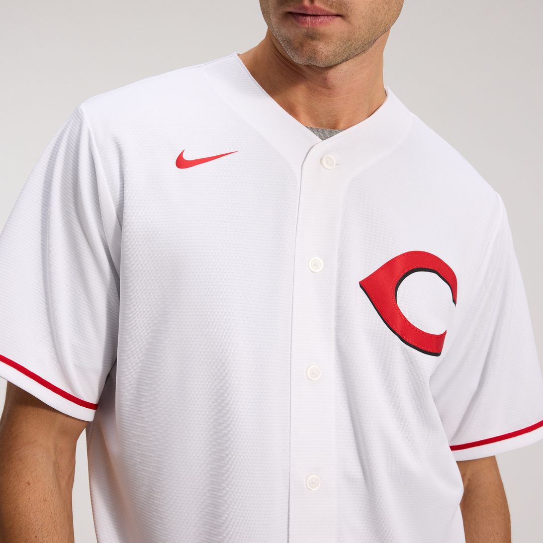 Elly De La Cruz Cincinnati Reds Nike Alternate 2 Replica Jersey - White Official MLB Team Apparel Baseball Fan Gear