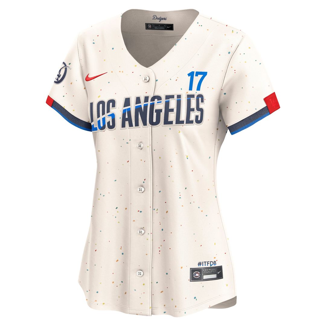 Shohei Ohtani Los Angeles Dodgers Nike Women's City Connect Limited Player Jersey - Cream Official MLB Team Apparel Baseball Fan Gear