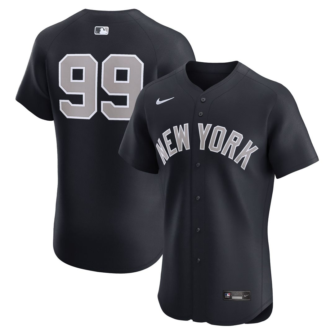 Aaron Judge New York Yankees Nike Alternate Elite Jersey - Navy Official MLB Team Apparel Baseball Fan Gear
