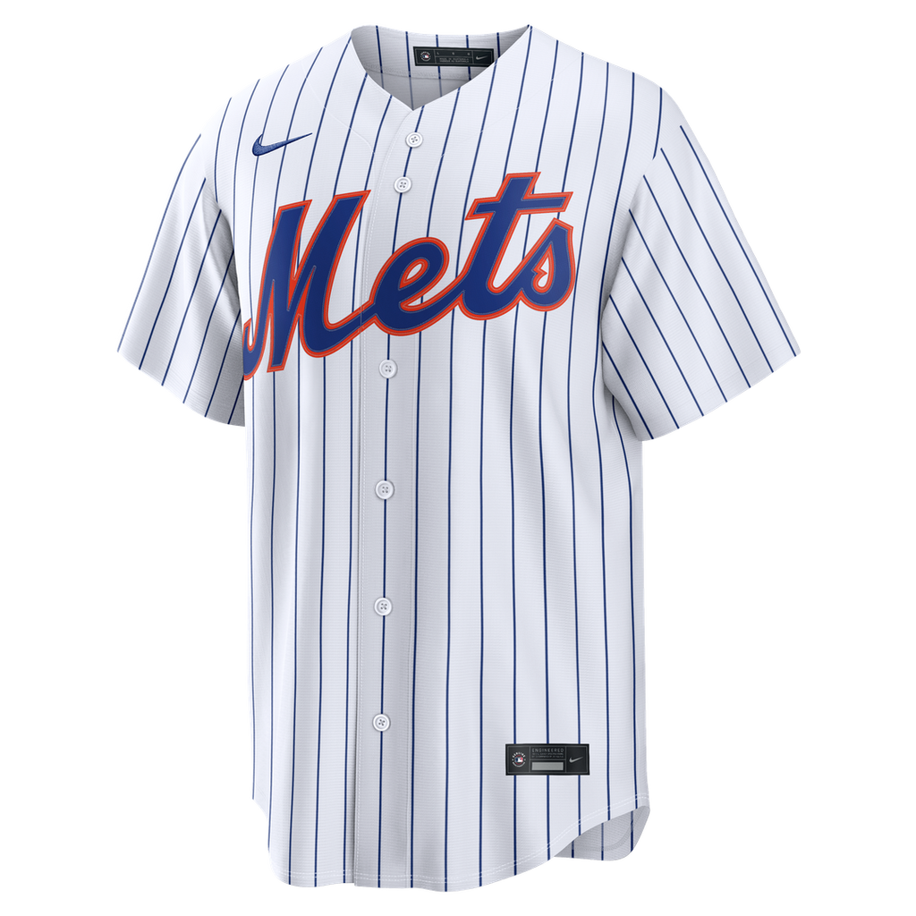 Francisco Lindor New York Mets Nike Home Replica Jersey - White Official MLB Team Apparel Baseball Fan Gear