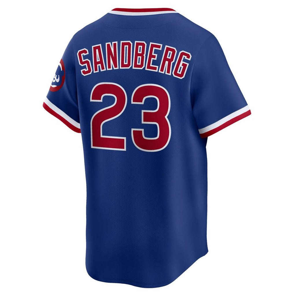 Ryne Sandberg Chicago Cubs Nike Throwback Cooperstown Collection Limited Jersey - Royal Official MLB Team Apparel Baseball Fan Gear