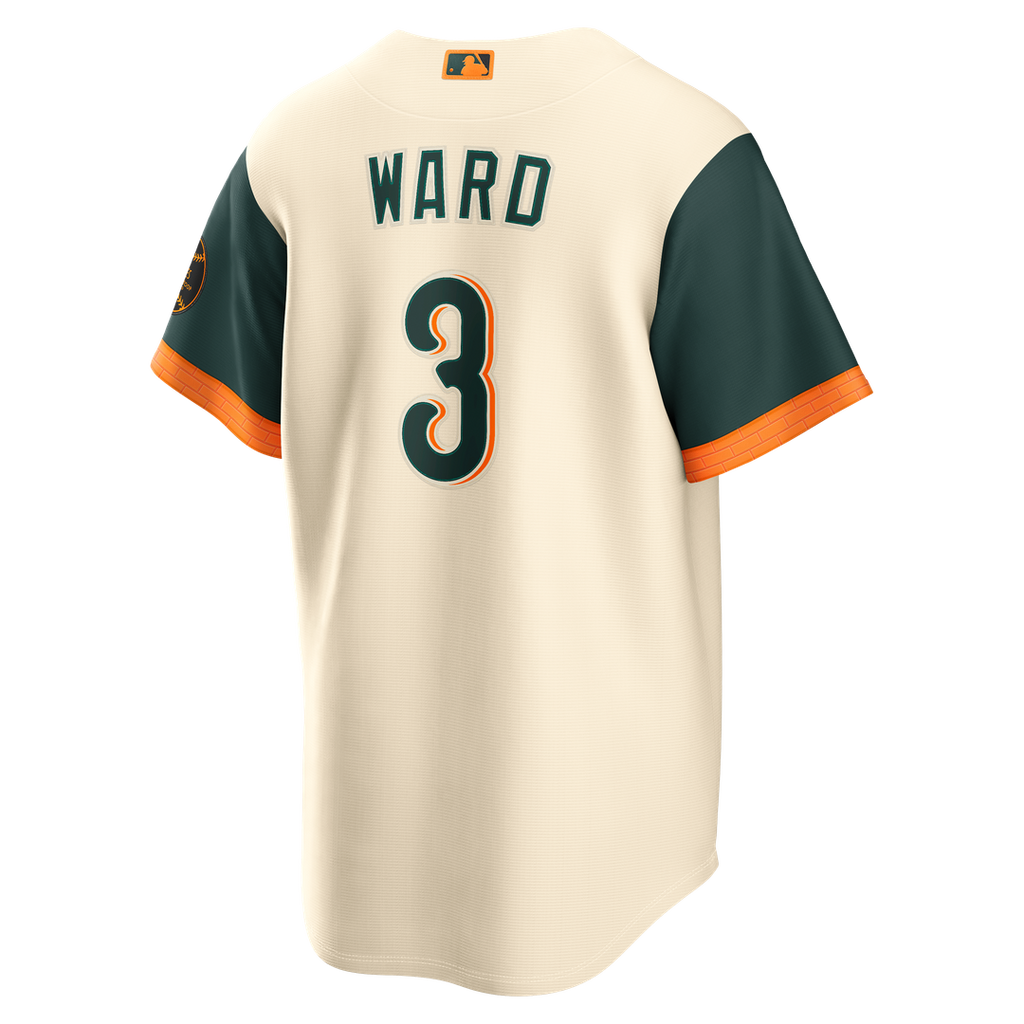 Taylor Ward Baltimore Orioles Nike 2026 City Connect Stadium Jersey - Cream Official MLB Team Apparel Baseball Fan Gear
