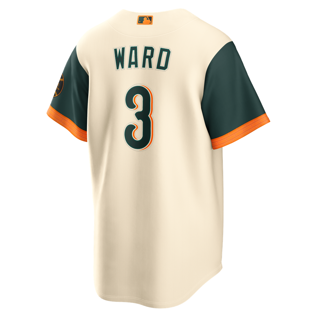 Taylor Ward Baltimore Orioles Nike 2026 City Connect Stadium Jersey - Cream Official MLB Team Apparel Baseball Fan Gear