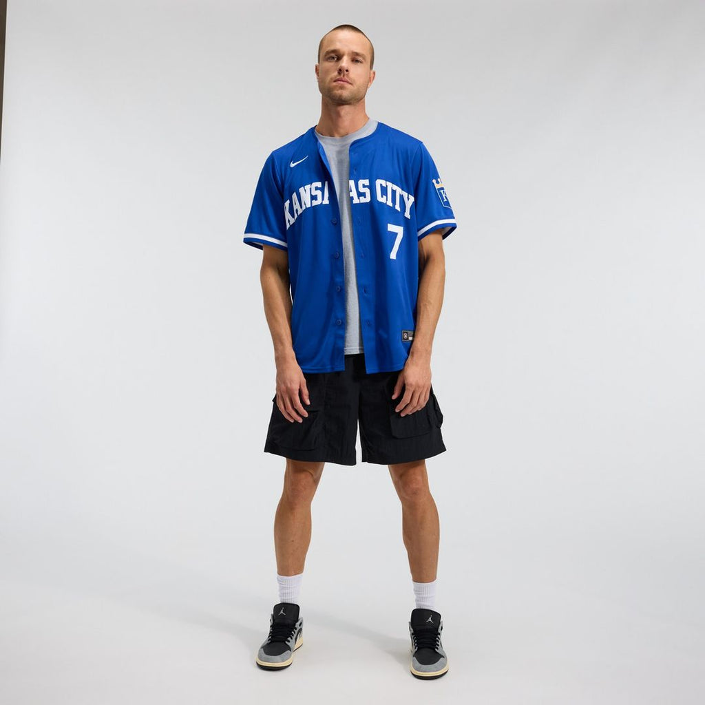 Bobby Witt Jr. Kansas City Royals Nike Alternate 2 Limited Player Jersey - Royal Official MLB Team Apparel Baseball Fan Gear