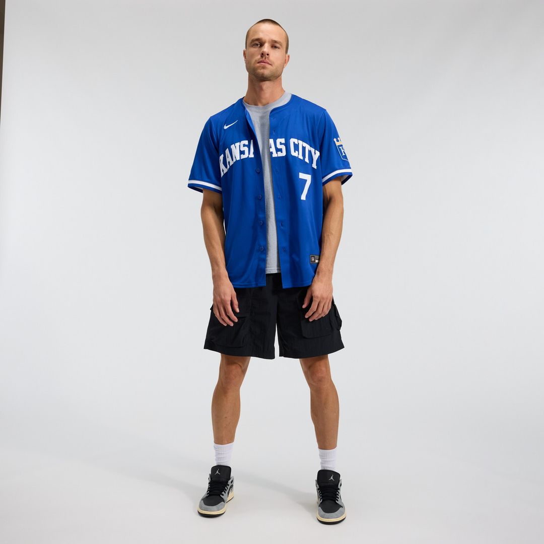 Bobby Witt Jr. Kansas City Royals Nike Alternate 2 Limited Player Jersey - Royal Official MLB Team Apparel Baseball Fan Gear