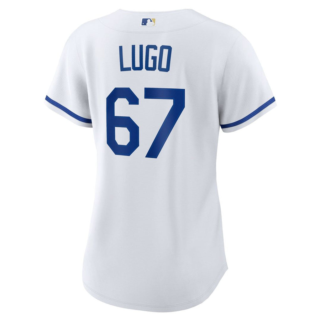 Seth Lugo Kansas City Royals Nike Women's Home Replica Jersey - White Official MLB Team Apparel Baseball Fan Gear