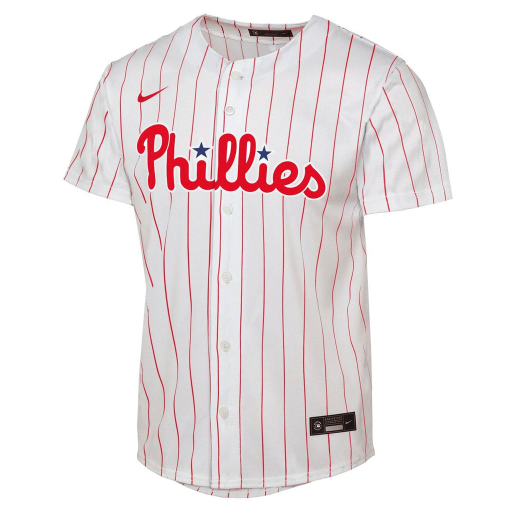 Bryce Harper Philadelphia Phillies Nike Youth Home Replica Player Jersey - White Official MLB Team Apparel Baseball Fan Gear