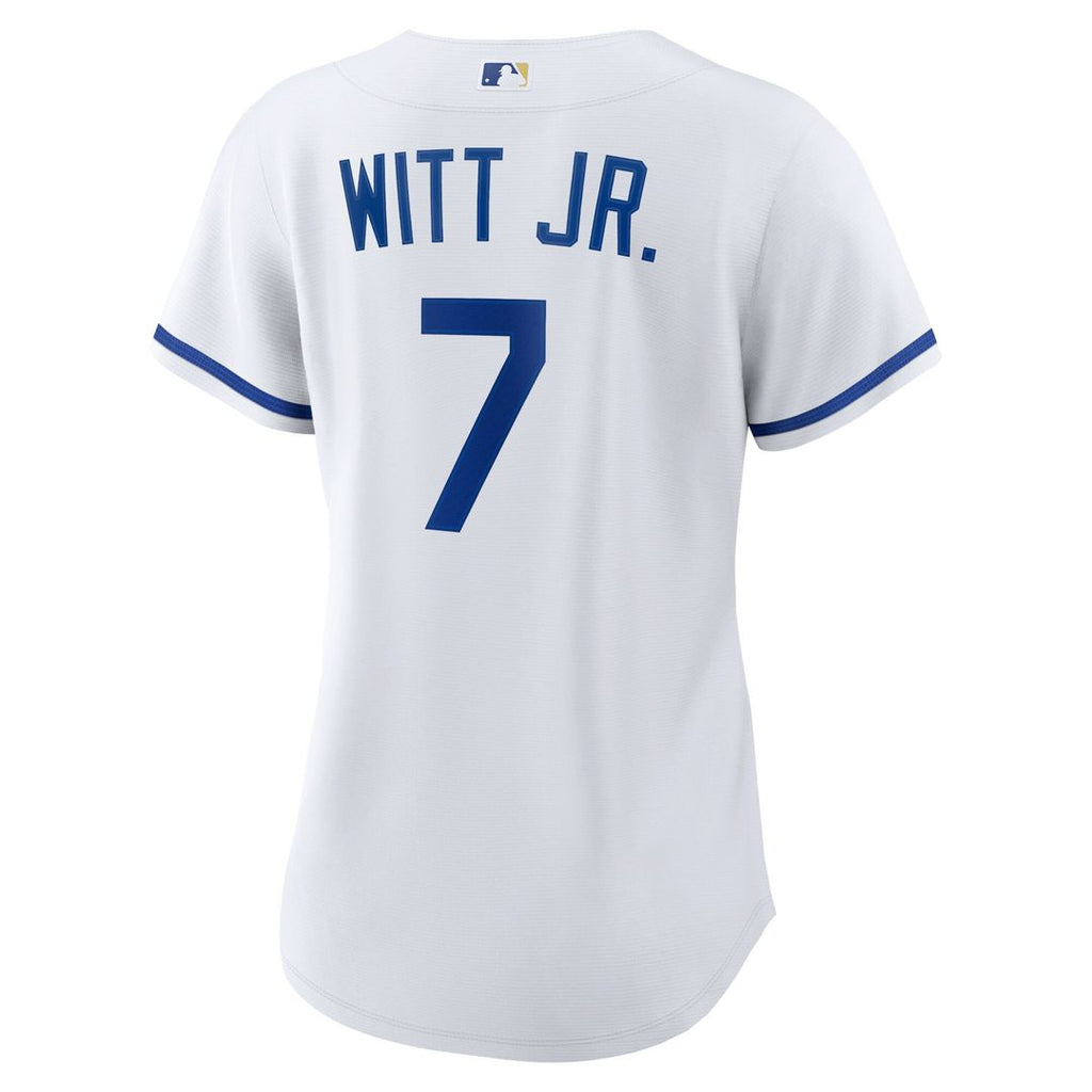 Bobby Witt Jr. Kansas City Royals Nike Women's Home Replica Player Jersey - White Official MLB Team Apparel Baseball Fan Gear