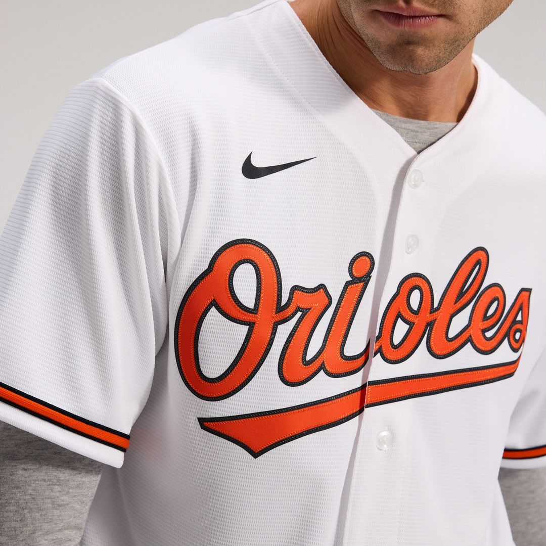 Baltimore Orioles Nike Road Replica Team Jersey - Gray Official MLB Team Apparel Baseball Fan Gear