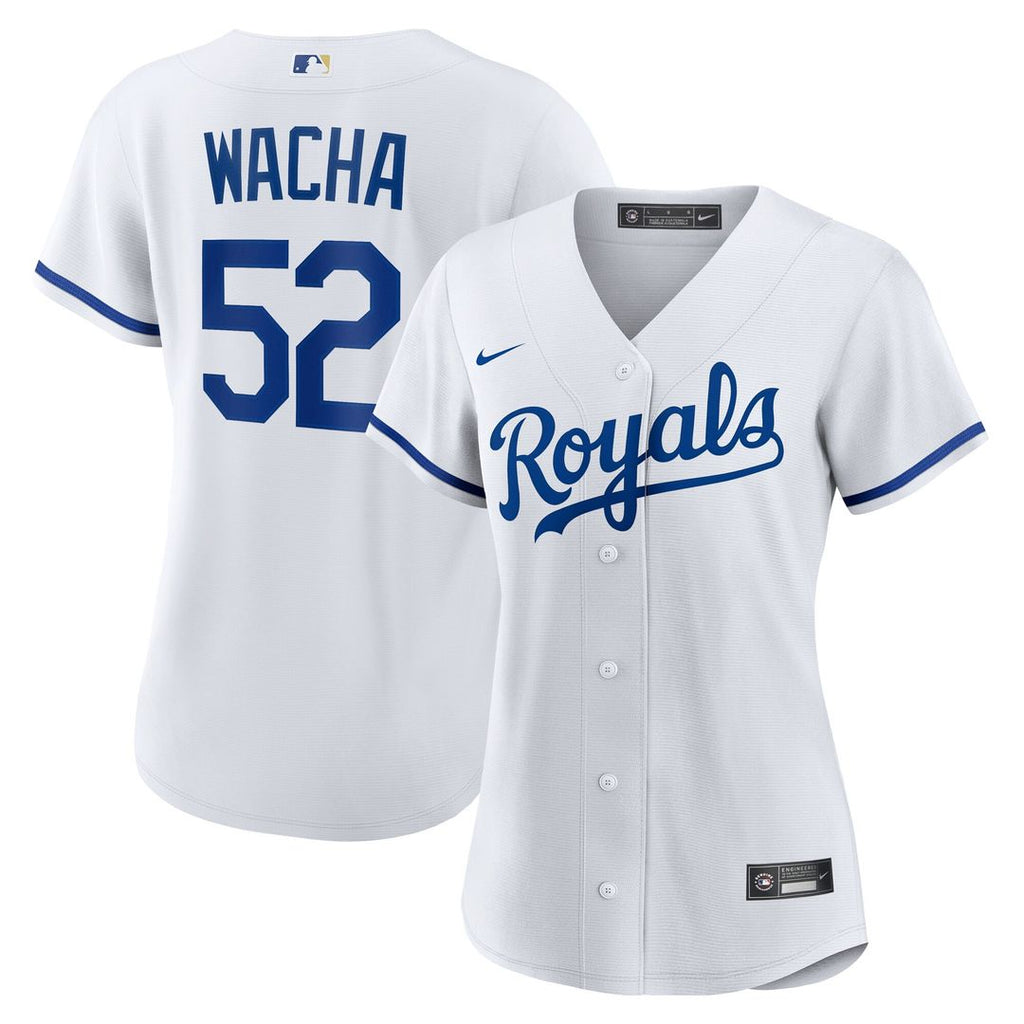 Michael Wacha Kansas City Royals Nike Women's Home Replica Jersey - White Official MLB Team Apparel Baseball Fan Gear