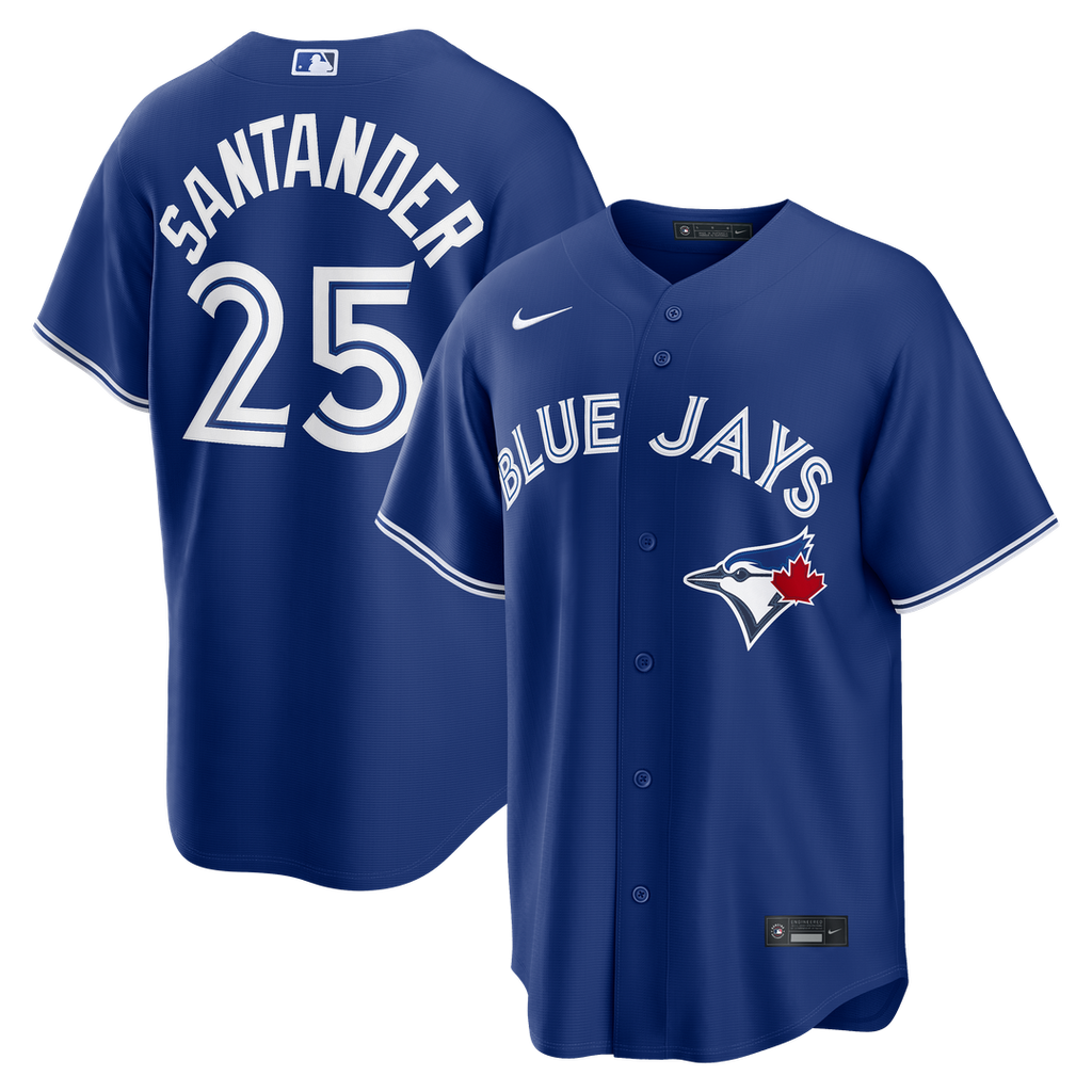 Anthony Santander Toronto Blue Jays Nike Alternate Replica Jersey - Royal Official MLB Team Apparel Baseball Fan Gear