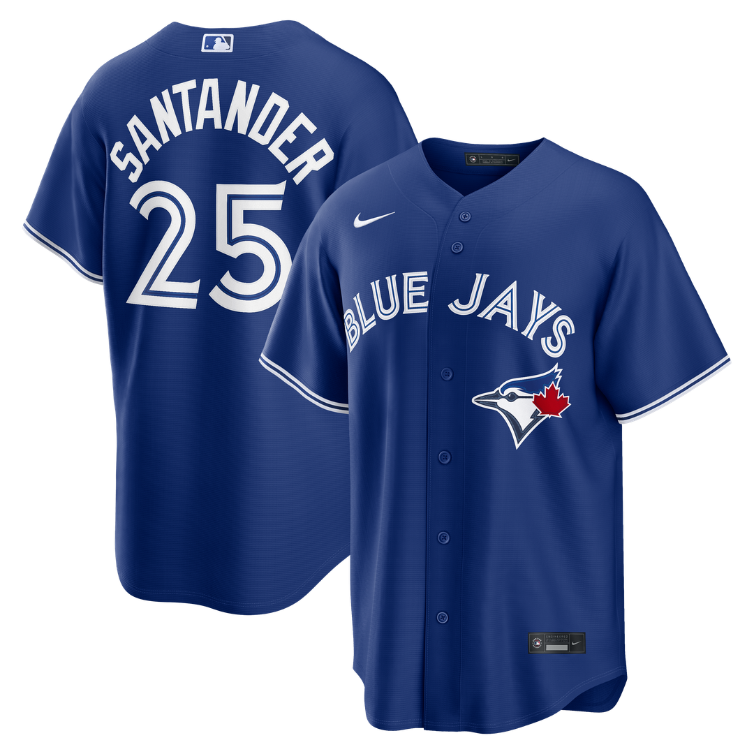 Anthony Santander Toronto Blue Jays Nike Alternate Replica Jersey - Royal Official MLB Team Apparel Baseball Fan Gear