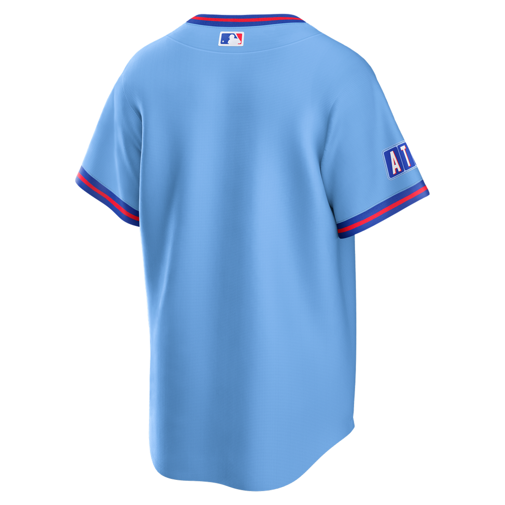 Atlanta Braves Nike 2026 City Connect Stadium Jersey - Powder Blue Official MLB Team Apparel Baseball Fan Gear
