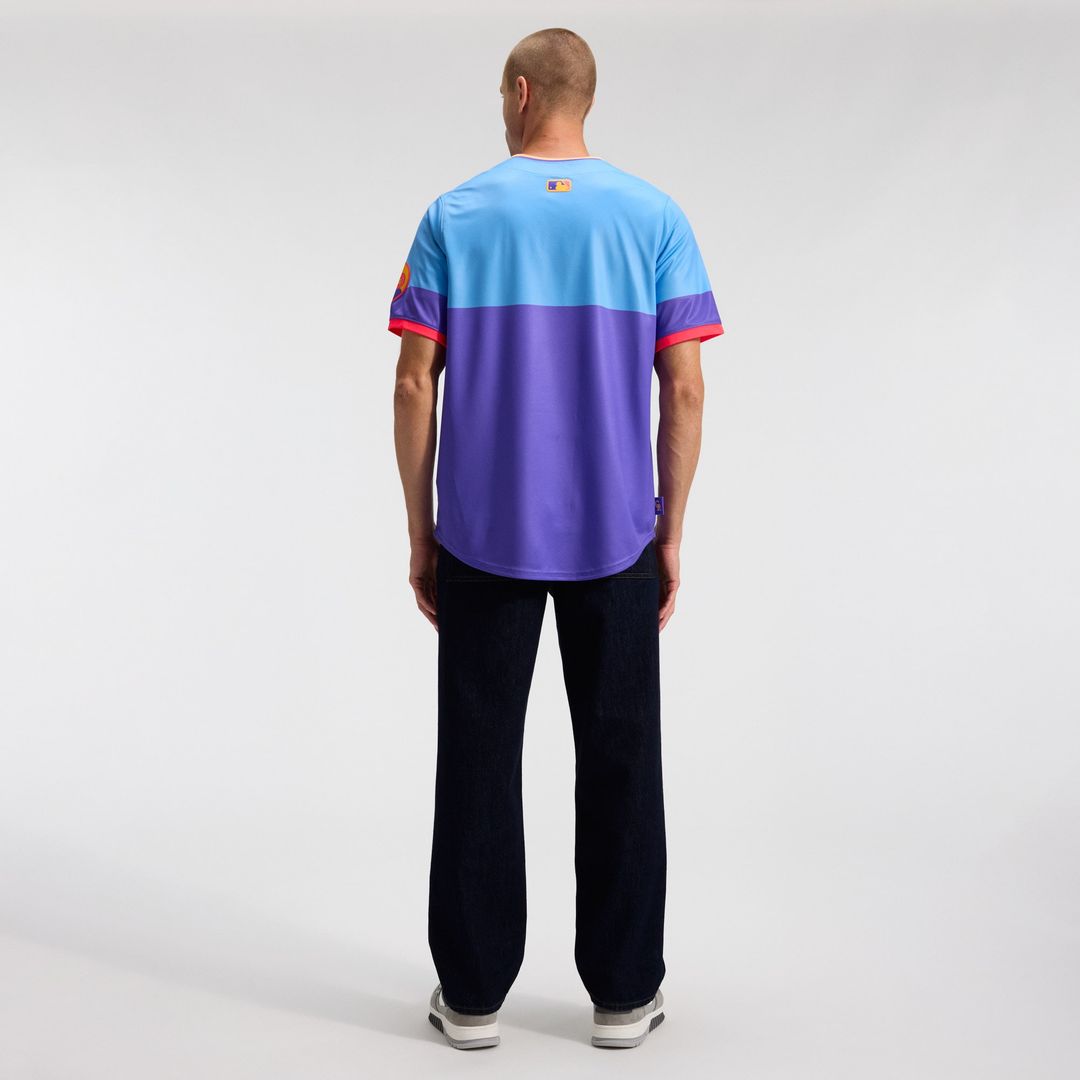 Colorado Rockies Nike 2025 City Connect Limited Jersey - Purple/Light Blue Official MLB Team Apparel Baseball Fan Gear