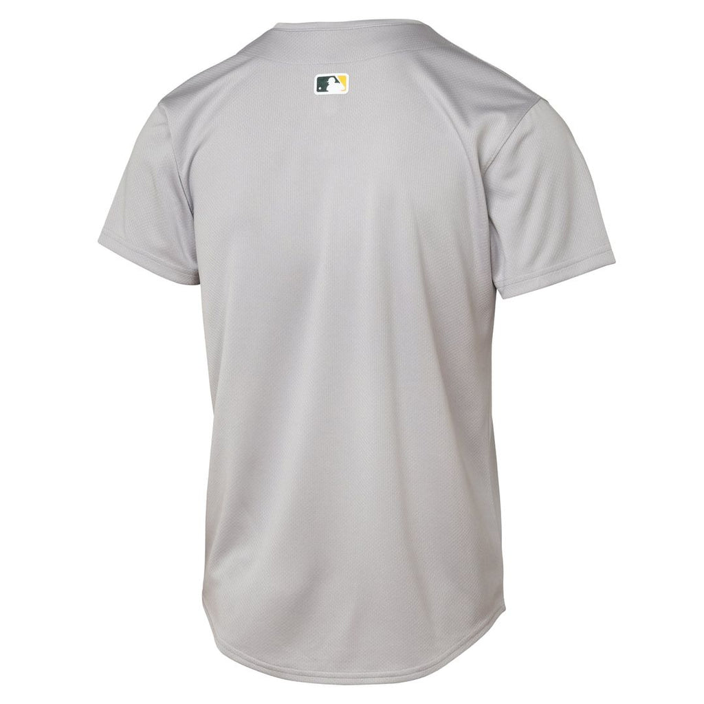 Athletics Youth Road Limited Jersey - Gray Official MLB Team Apparel Baseball Fan Gear