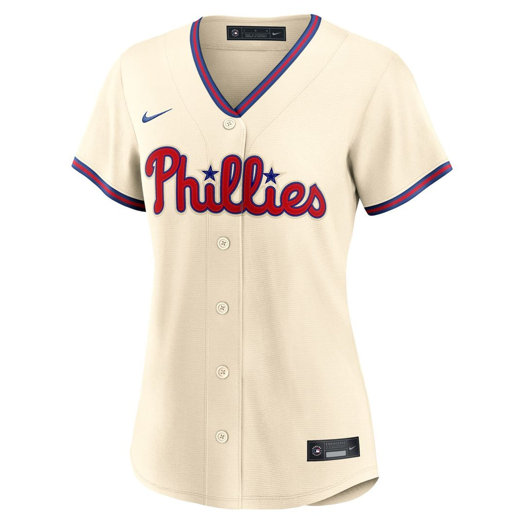 Bryce Harper Philadelphia Phillies Nike Women's Home Replica Jersey - White Official MLB Team Apparel Baseball Fan Gear