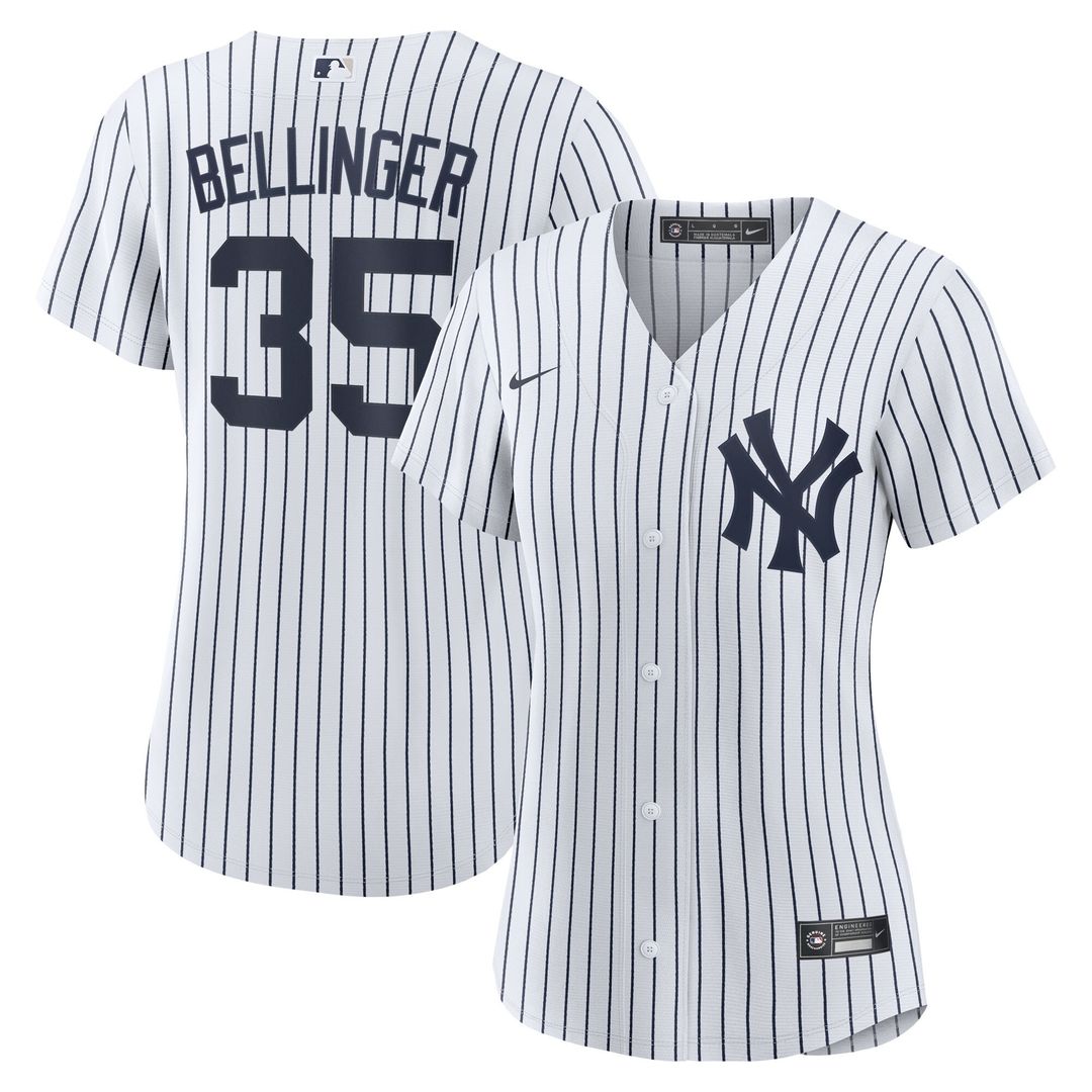 Cody Bellinger New York Yankees Nike Women's Home Replica Player Jersey - White Official MLB Team Apparel Baseball Fan Gear