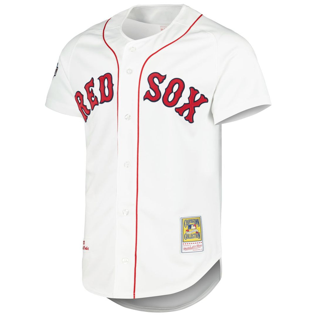David Ortiz Boston Red Sox Mitchell & Ness Cooperstown Collection Authentic Jersey - White Official MLB Team Apparel Baseball Fan Gear