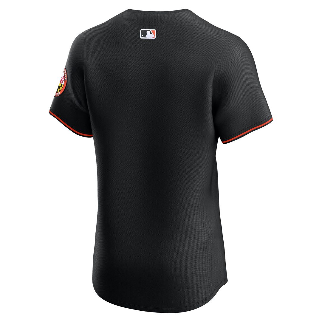 Baltimore Orioles Nike Alternate Elite Jersey - Black Official MLB Team Apparel Baseball Fan Gear