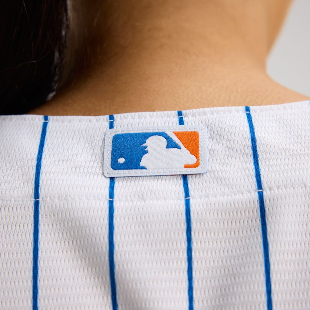 New York Mets Nike Women's Home Replica Team Jersey - White Official MLB Team Apparel Baseball Fan Gear