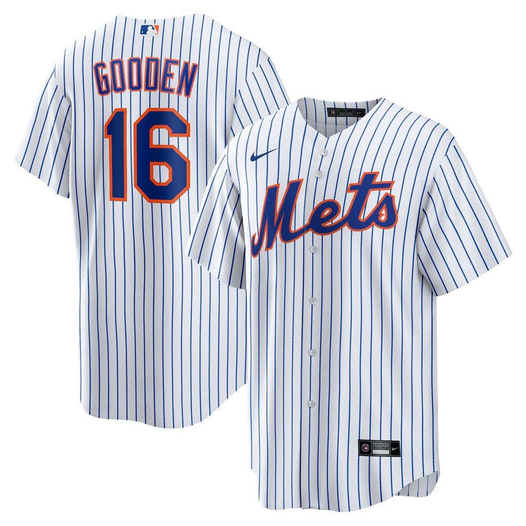 Dwight Gooden New York Mets Nike Home Replica Player Jersey - White Official MLB Team Apparel Baseball Fan Gear