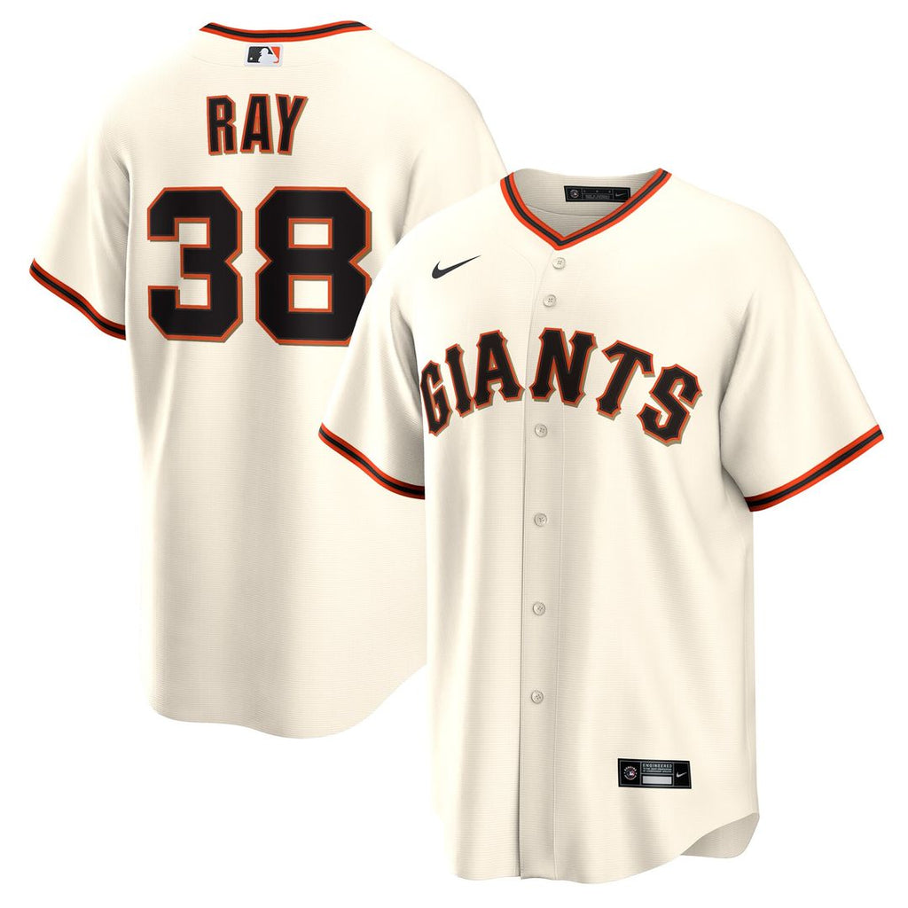 Robbie Ray San Francisco Giants Nike Home Replica Jersey - Cream Official MLB Team Apparel Baseball Fan Gear