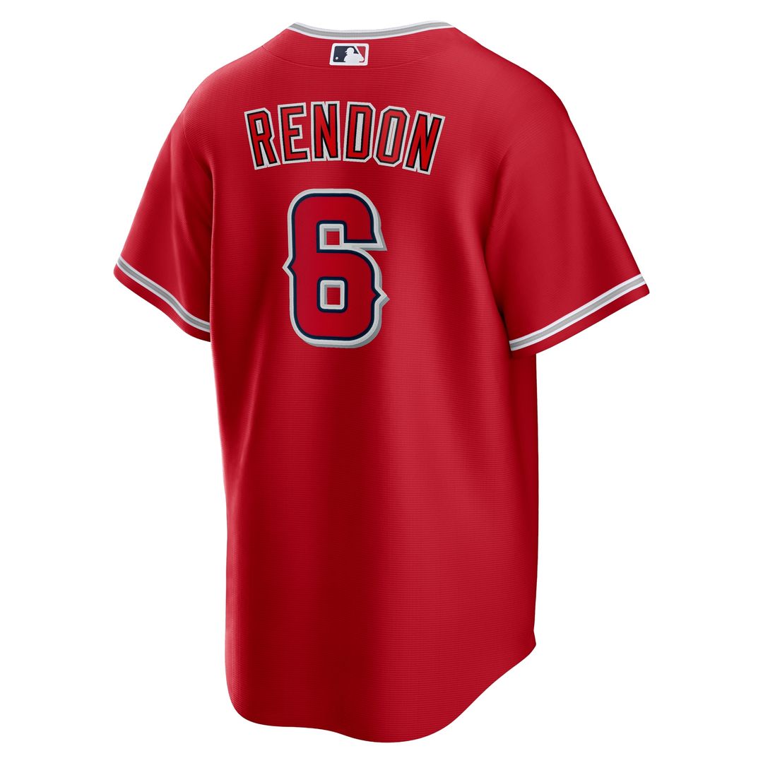 Anthony Rendon Los Angeles Angels Nike Alternate Replica Player Name Jersey - Red Official MLB Team Apparel Baseball Fan Gear